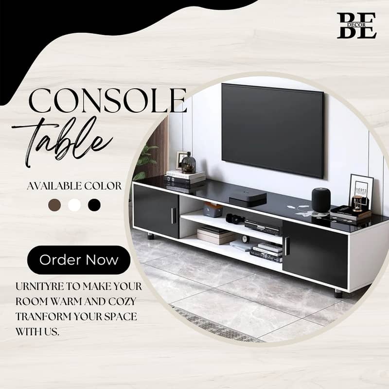 "Stylish LED TV Consoles and Modern TV Racks-Contact Us[0335/7809954] 2