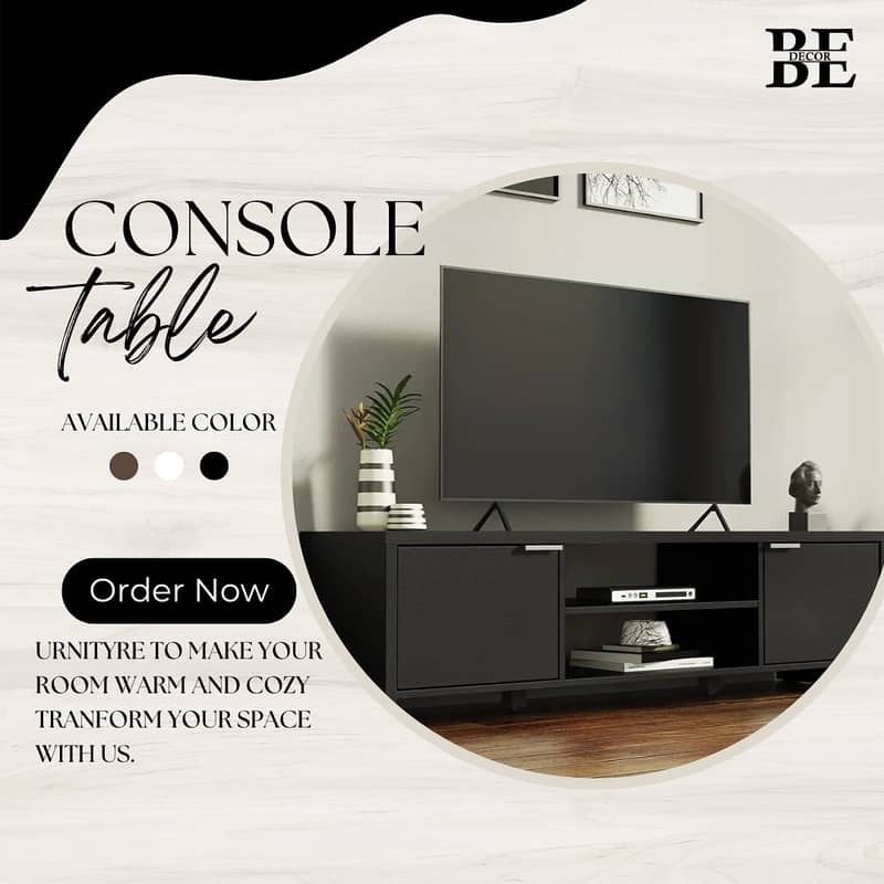 "Stylish LED TV Consoles and Modern TV Racks-Contact Us[0335/7809954] 4