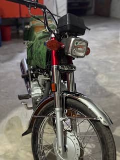 full zero meter bike ha 10/10 condition ha 2024 cg like zero meter