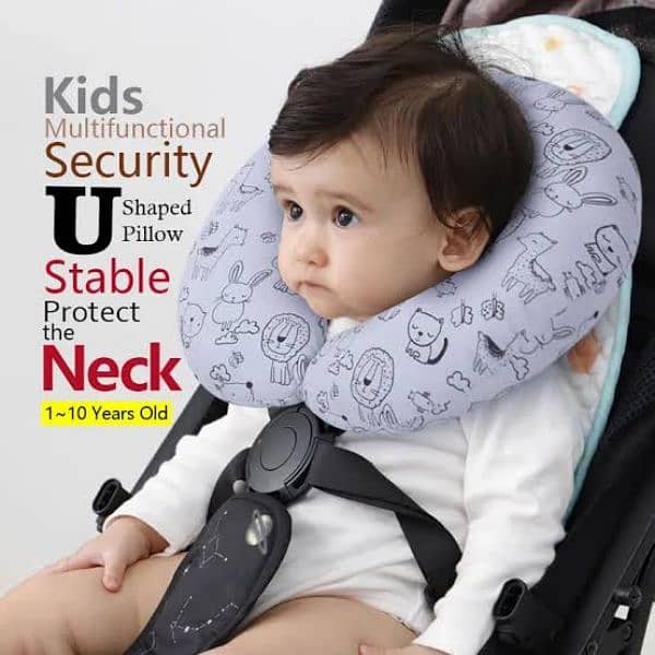 neck pillow and baby helmet . baby tervel pillow . . free delivery 2