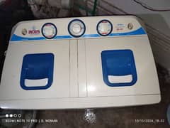 Indus Washing Machine Twin Tub Plastic Body Good Condition