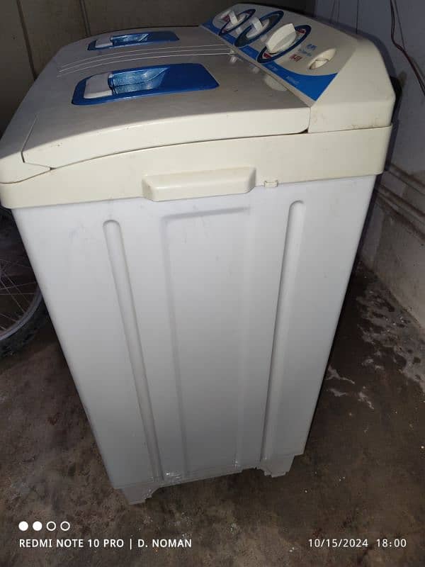 Indus Washing Machine Twin Tub Plastic Body Good Condition 3