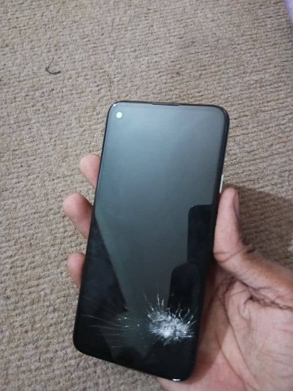 Google pixel 4A pannel damaged 6GB/128GB 0