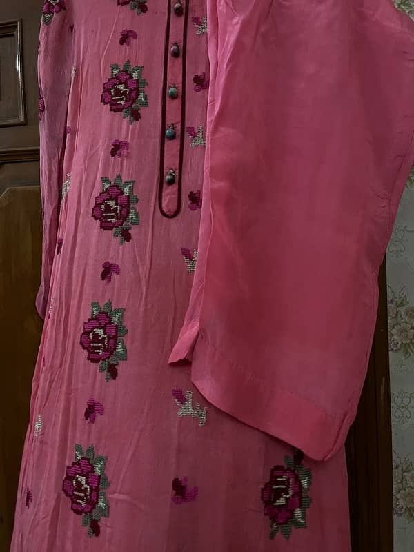 3 piece chiffon fully embroidered stitched article 3