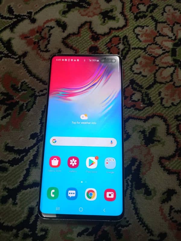 Samsung S10 5G No Dot No Shade 256 GB 4