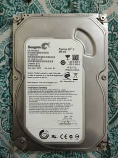 250 gb hard disk Pre installed game in it