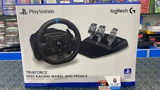 LOGITECH G923 STEERING WHEEL WITH STEEL STAND AVAILABLE AT MY GAMES