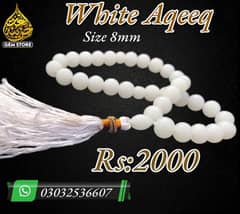 Tasbih and Rings | Gemstones