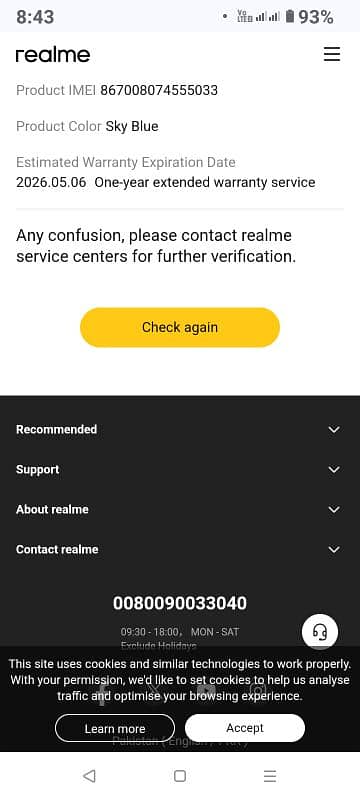 realme note 50 4