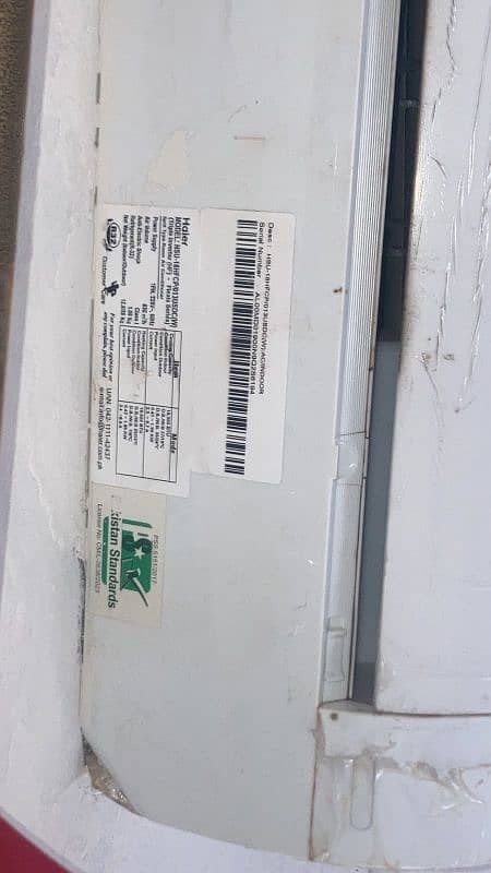 Haier 1.5 Ton Split AC Inverter HEAT AND COOLING 1