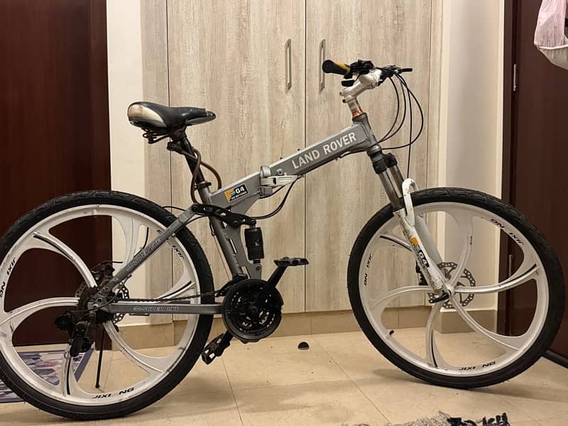 land rover foldable mountain bike 0