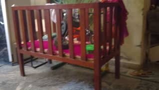 kids wooden bed