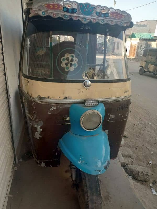 SAZGAR AUTO RIKSHA, 200CC, MODEL D 14, NUMBER 03027316033 5