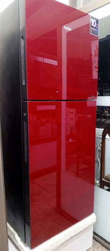 Haier glass door fridge 3