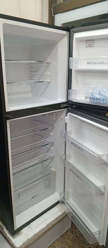 Haier glass door fridge 6