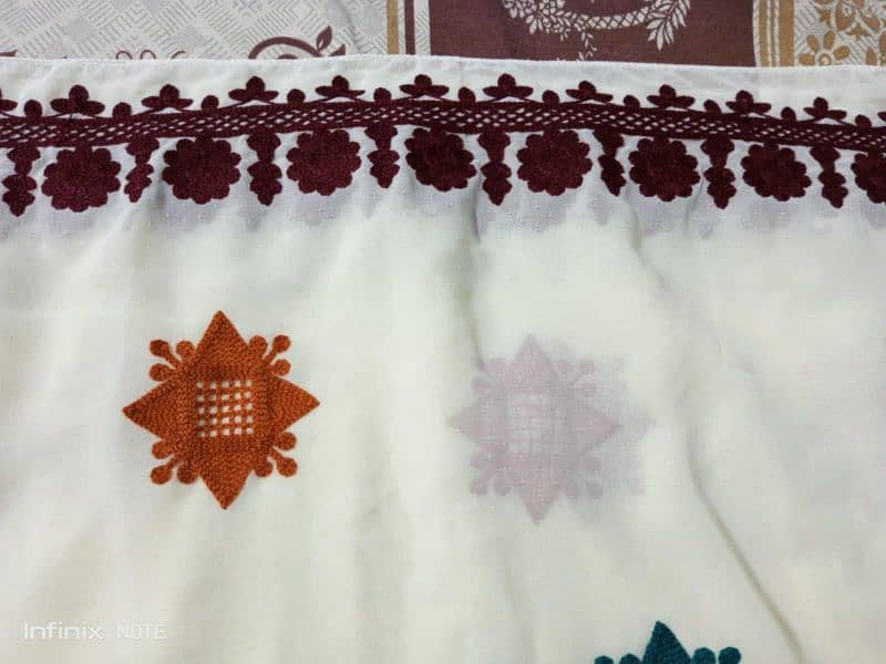 Full Embroidery shawl. 1