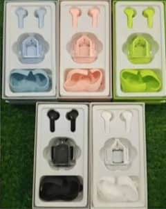 EARBUDS AIR 31 AIRPODS WITH CRYSTAL TRANSPARENT CASE