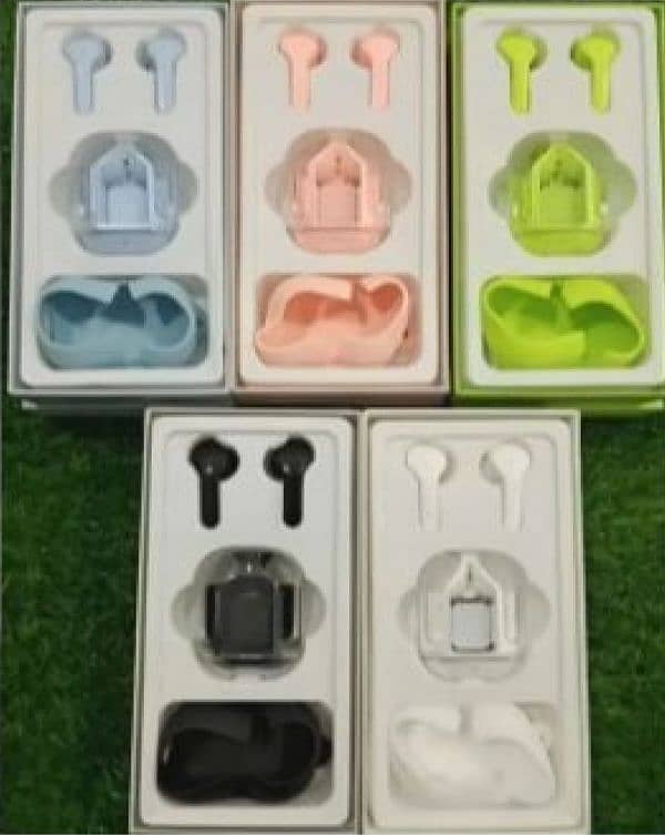 EARBUDS AIR 31 AIRPODS WITH CRYSTAL TRANSPARENT CASE 0