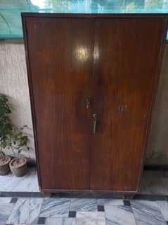 wooden wardrobe in good condition for sale