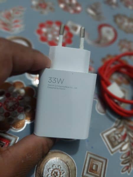 Xiaomi 33 watt Genuine charger.   (0332-0037723) 1