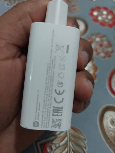 Xiaomi 33 watt Genuine charger.   (0332-0037723) 2