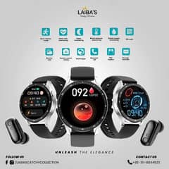 X7 Smartwatch With Earbuds