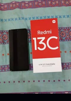 Redmi 13C  urgent For Sale 3Din Used ha bs 0