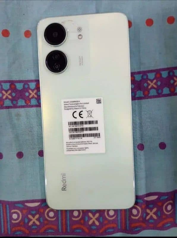 Redmi 13C  urgent For Sale 3Din Used ha bs 3