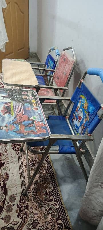 dinning chairs / study chairs folding for kids 2