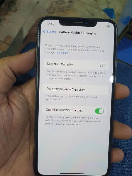 Iphone XSMAX 256gb 7