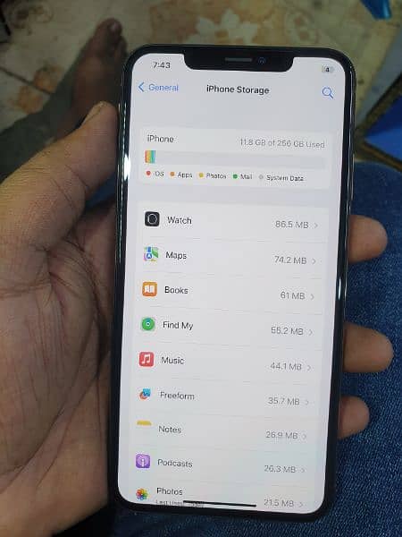 Iphone XSMAX 256gb 8