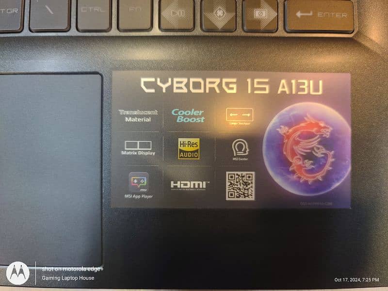 MSI Cybrog 15 Gaming Laptop House 2