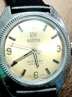 Antique Roamer Swiss made vintage Seiko 5 citizen Rolex Camy