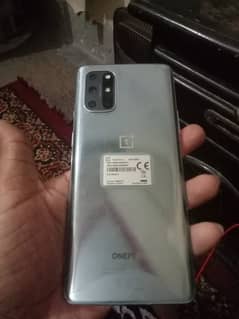 one plus 8t with box and charger