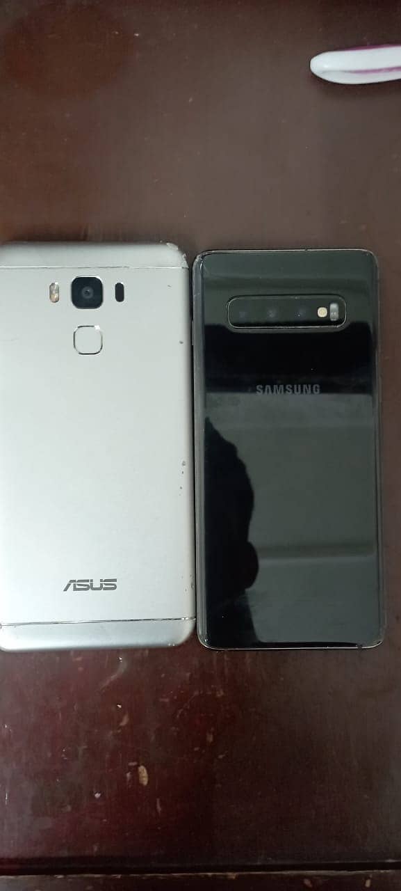 Samsung s10 and Asus ZenFone 3 6