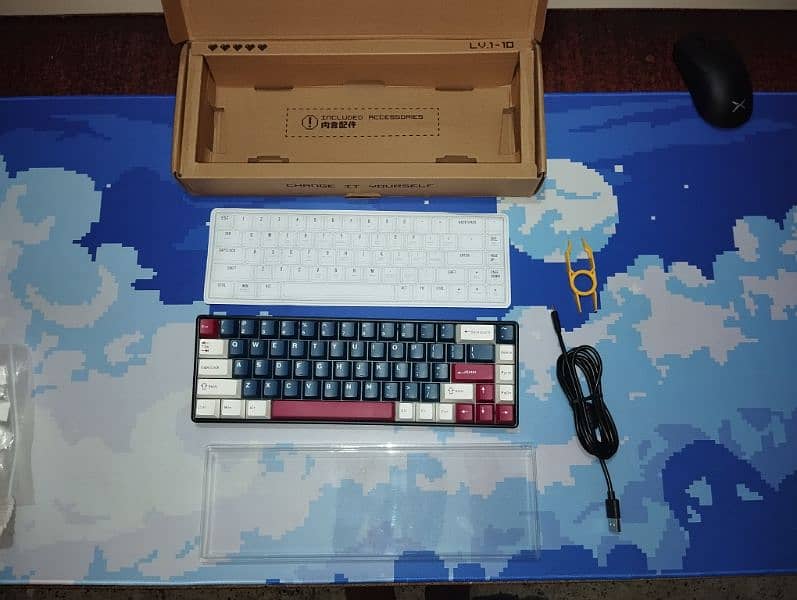 CIY NOVICE68 CUSTOM/GAMING/ENTHUSIAST WIRELESS MECHANICAL KEYBOARD 1