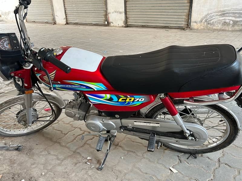 Honda CD70 Applied For Red 1