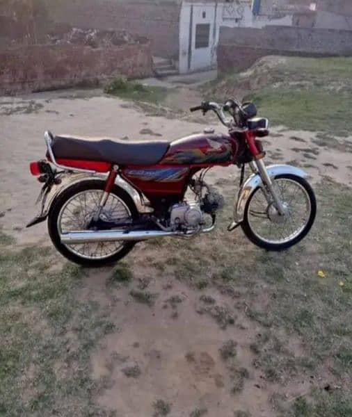 Honda 125 CG 2021 model for urgent sale 1