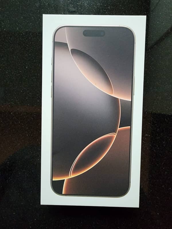 iPhone 16 pro max 256gb Dubai Desert Titanium 1