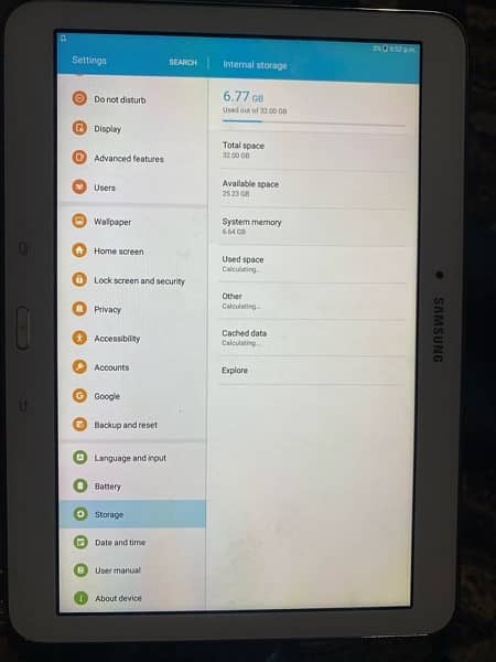 Samsung Galaxy Tab4 Advanced 1