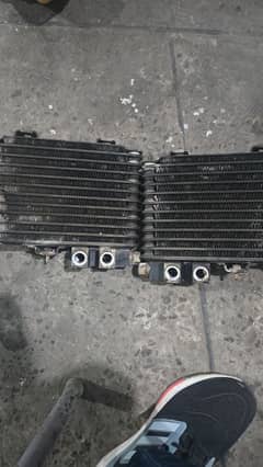 rx8 oil coolers pair. left and right