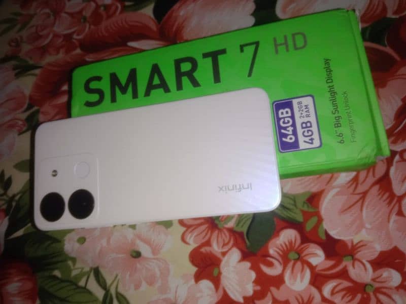 Infinix smart 7HD 4gb 64gb Sath box ha 2