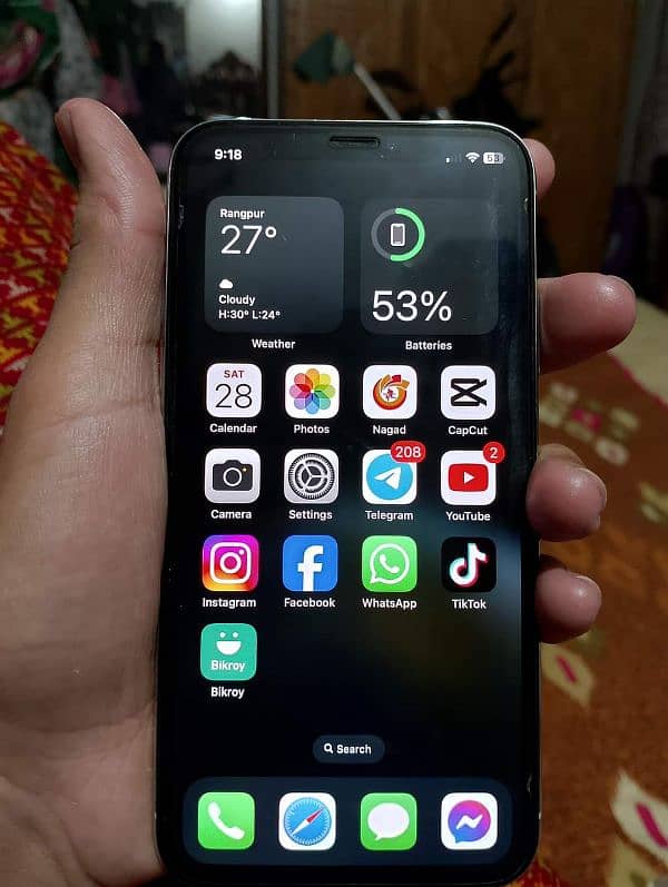 iPhone X Stroge/256 GB PTA approved for sale 0348/4580/261 3