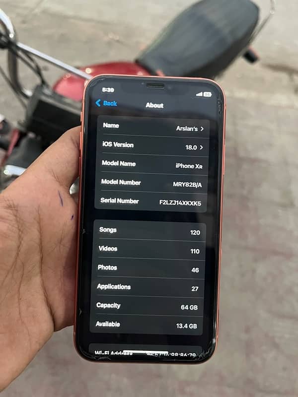 iPhone Xr 64 Non Pta FU 12