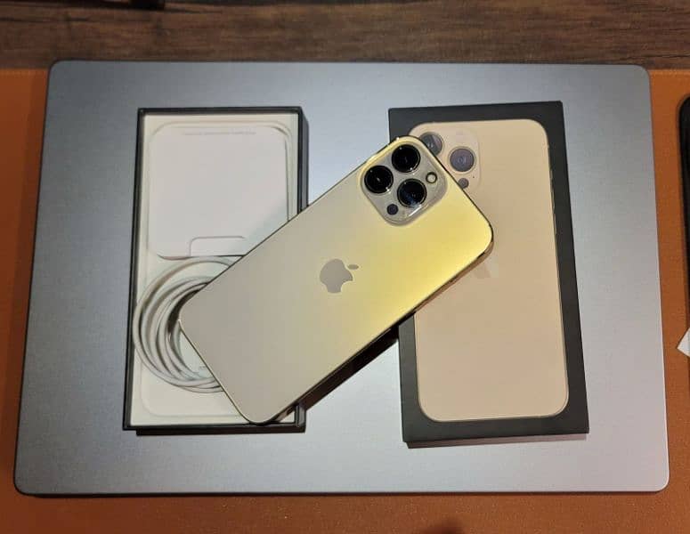 Iphone 13 Pro Max Golden 10/10 Official PTA 10