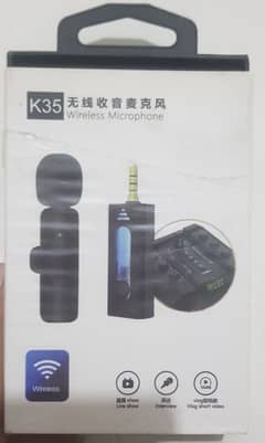 K35 wireless microphones with double mic