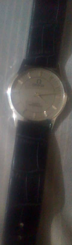 Omega quartz wrist watch for men