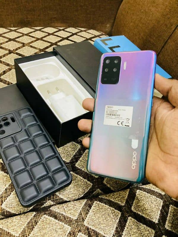 oppo f19 pro 8+8/128 complete Saman 5