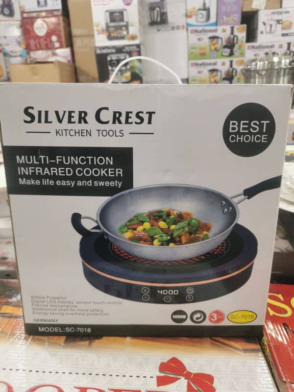 Silver crest infrared electric stove/cooker German technology. 0