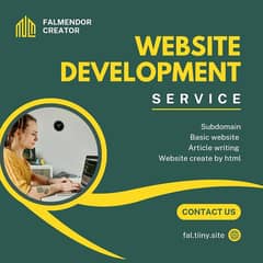 Website development In low price